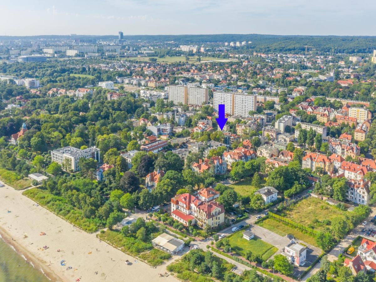 Sopot Grunwaldzka - Parkowa Blisko Plazy Lejlighed Eksteriør billede